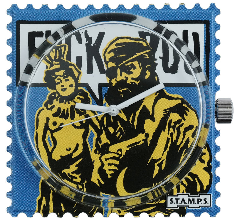 STAMPS Uhr Zifferblatt  Macman wasserfest S.T.A.M.P.S. Zifferblatt