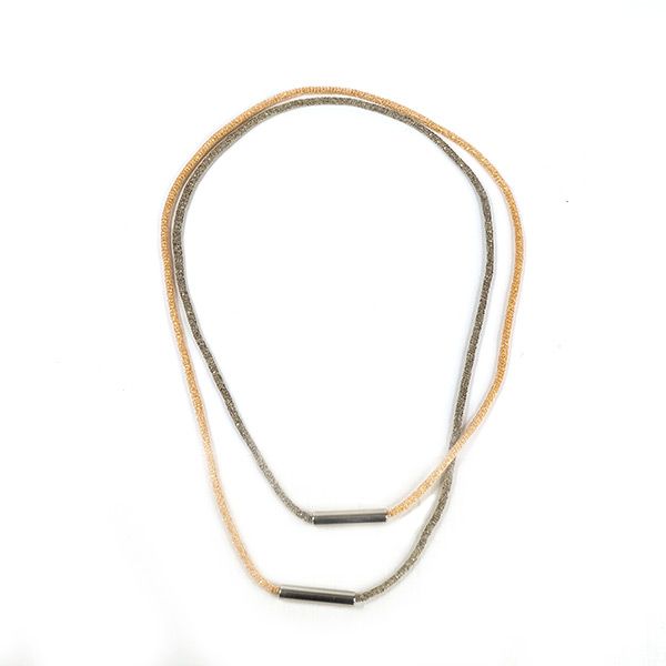S.T.A.M.P.S. Kette Minimalism silber gold