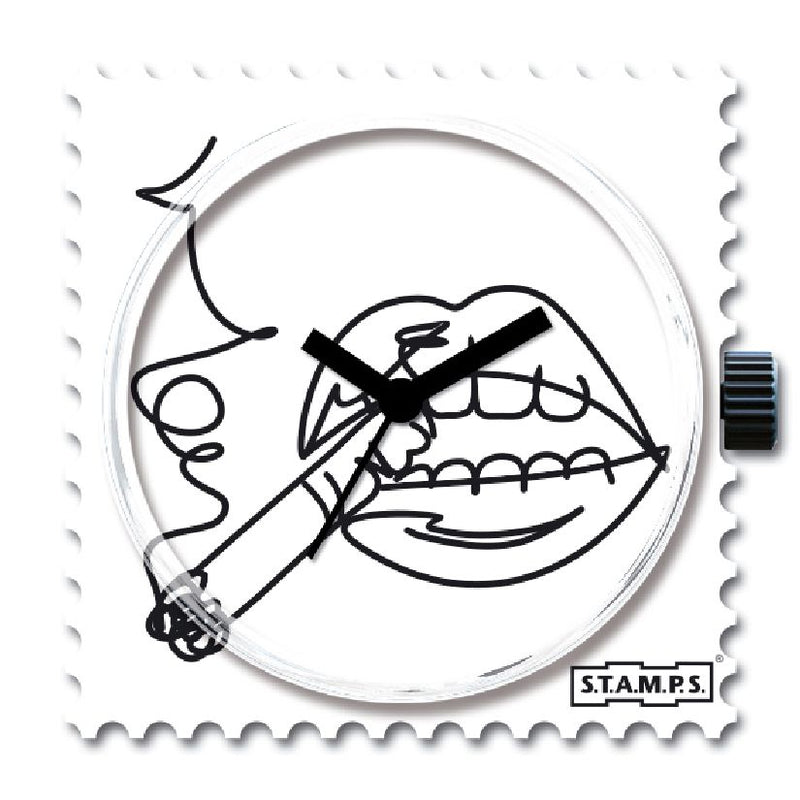 Stamps weißes Armband Zigarette