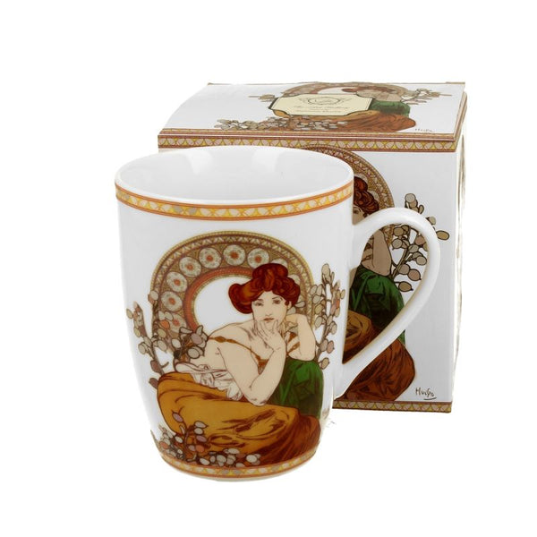 Henkelbecher Alphonse Mucha Topas